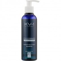 Шампунь очищающий против перхоти (сухая перхоть) KV-1 Tricoterapy Dandruff Scalp Purify Shampoo 2.1, 200 мл