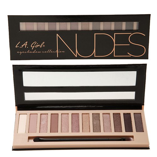 Палетка теней Nudes L.A. Girl Beauty Brick Eyeshadow Collection