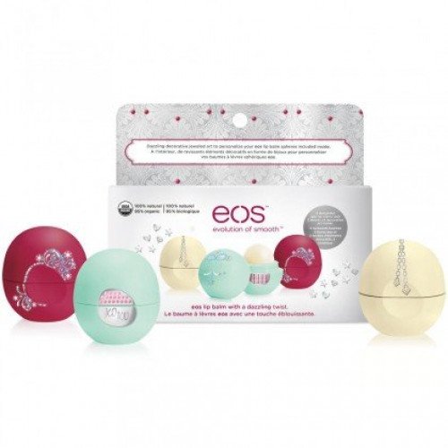 Набор бальзамов для губ EOS Lip Balm Holiday Gift Set Limited Edition