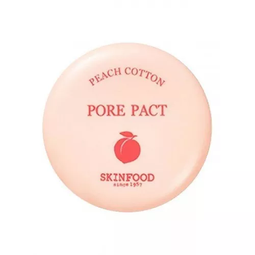 Матирующая Пудра Skinfood Peach Cotton Pore Pact
