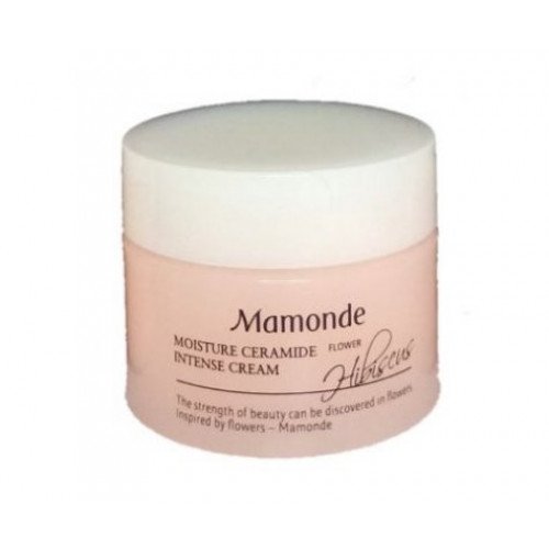 Питательный крем для лица с керамидами и экстрактом гибискуса Mamonde Moisture Ceramide Intense Cream Mini, 15 мл