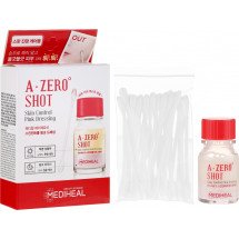 Точечное лечебное средство против воспалений Mediheal A-Zero Shot Skin Control Pink Dressing Serum