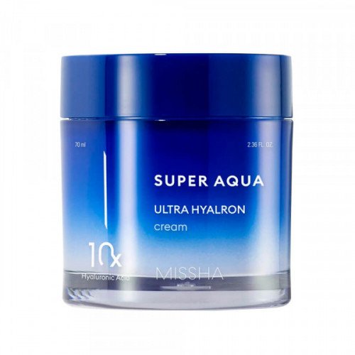 Інтенсивно зволожуючий крем з гіалуроновою кислотою MISSHA Super Aqua Ultra Hyalron Cream, 70 мл