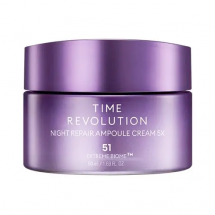 Ночной крем для интенсивного обновления кожи лица MISSHA Time Revolution Night Repair Amploule Cream 5X, 50 мл