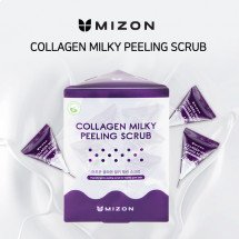 Скраб для обличчя Mizon Collagen Milky Peeling Scrub