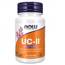 Колаген II типу  NOW Foods UC-II® Type II Collagen 40mg, 60 капсул