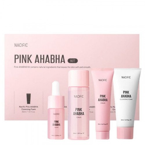 Набір засобів з кислотами Nacific Pink AHA BHA Kit