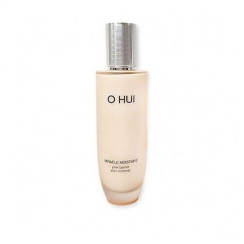 Увлажняющий тонер с керамидами OHUI Miracle Moisture Pink Barrier Skin Softner, 150 мл