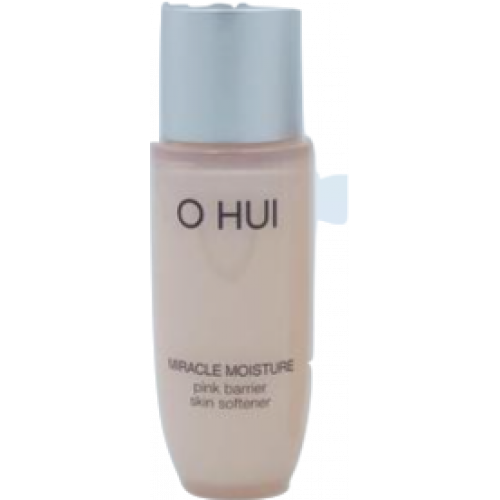 Увлажняющий тонер с керамидами OHUI Miracle Moisture Pink Barrier Skin Softner Mini, 20 мл