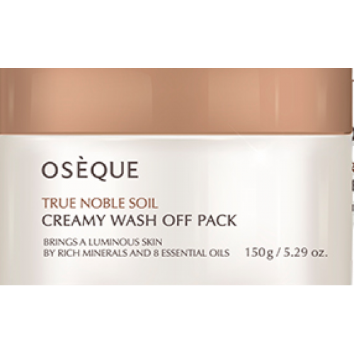 Очищающая маска для лица Oseque True Noble Soil Creamy Wash Off Pack