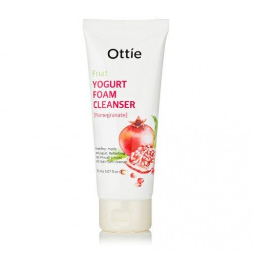Пенка для очищения кожи с гранатовым йогуртом Ottie Fruits Yogurt Foam Cleanser Pomegranate