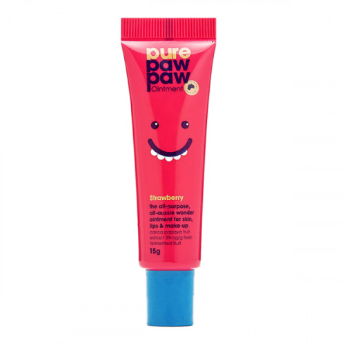 Восстанавливающий бальзам для губ с ароматом клубники Pure Paw Paw Ointment Strawberry, 15г