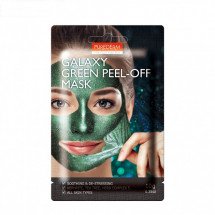 Заспокійлива маска-плівка Purederm Galaxy Green Peel-off mask