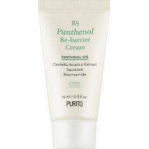 Восстанавливающий защитный крем для лица с пантенолом PURITO B5 Panthenol Re-barrier Cream, 15 мл