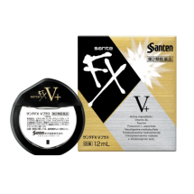 Японські очні краплі з вітаміном B6 Santen FX V Plus (Індекс свіжості: 5+), 12ml 