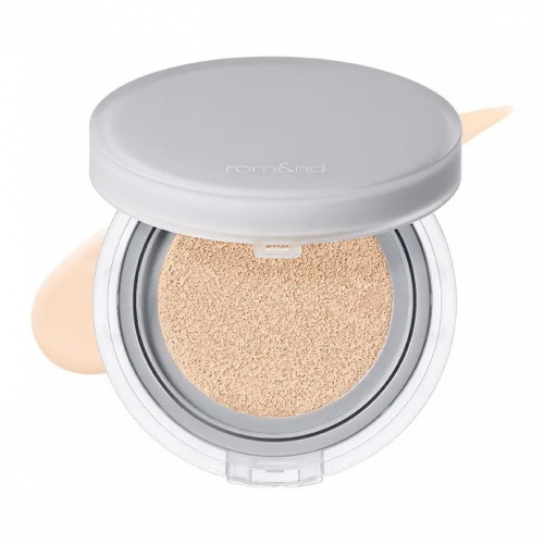 Матовий тональний кушон Rom&Nd Nu Zero Cushion SPF24 PA++