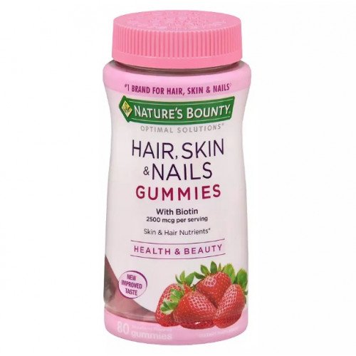 Желейные витамины для волос, кожи и ногтей Nature's Bounty Hair, Skin and Nails Gummies