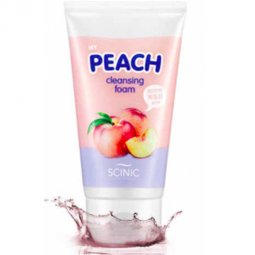 Пенка с экстрактом персика Scinic My Peach Cleansing Foam