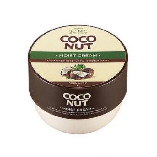 Увлажняющий крем на основе кокосового молочка Scinic Coconut Moist Cream