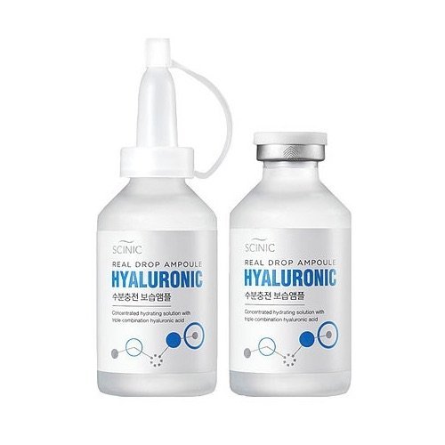 Набор из 2 сывороток с гиалуроновой кислотой Scinic Real Drop Ampoule Hyaluronic