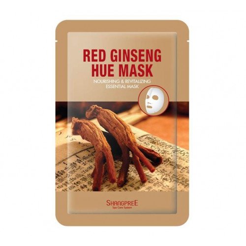 Тканевая маска Shangpree Red Ginseng Mask с красным женьшенем 