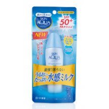 Увлажняющее солнцезащитное молочко Rohto Skin Aqua UV Super Moisture Milk SPF50+/PA++++