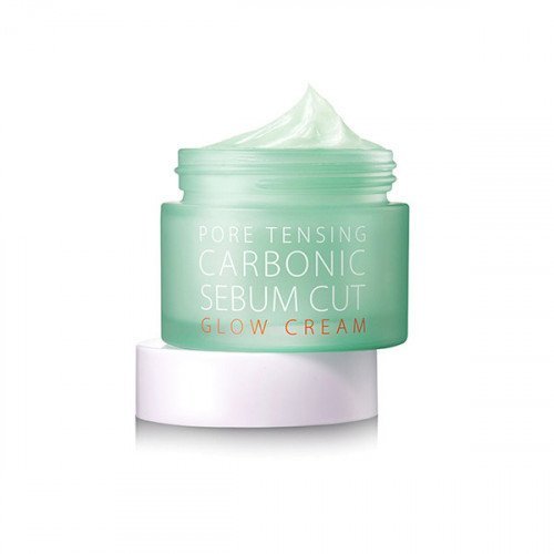 Крем-гель для сужения пор и контроля жирности кожи So Natural Pore Tensing Carbonic Sebum Cut Glow Cream