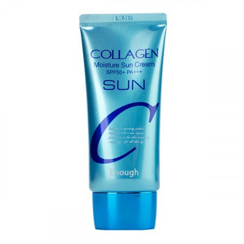 Зволожуючий сонцезахисний крем з колагеном Enough Collagen Moisture Sun Cream SPF50 +/PA +++