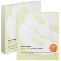 Набор осветляющих гидрогелевых масок Sungboon Editor Deep Collagen Niacin-Vita C Brightening Mask - 4 шт