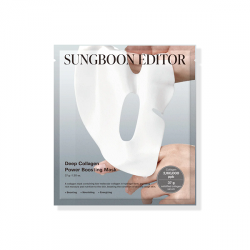 Набор лифтинговых масок для лица Sungboon Editor Deep Collagen Power Boosting Mask - 4 шт