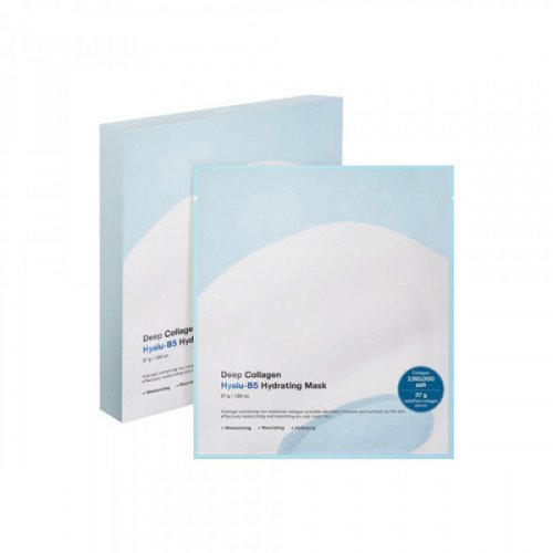 Зволожувальна гідрогелева маска для обличчя Sungboon Editor Deep Collagen Hyalu-B5 Hydrating Mask - 4шт