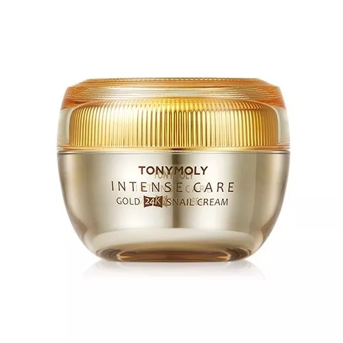 Ферментированный улиточный крем с 24-каратным золотом Tony Moly Intense Care Gold 24K Snail Cream