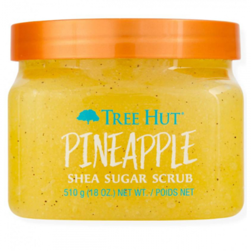 Сахарный скраб для тела с ананасом и маслом ши Tree Hut Pineapple Sugar Scrub 