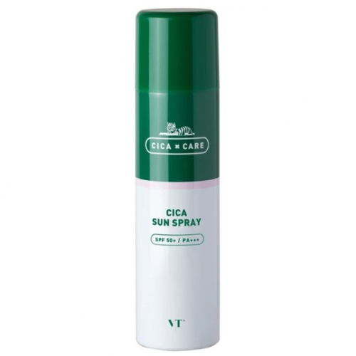 Солнцезащитный спрей с экстрактом центеллы VT Cosmetics Cica Sun Spray SPF50+ PA+++