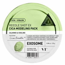 Моделирующая успокаивающая маска для лица VT COSMETICS Reedle Shot EX Cica Modeling Pack, 25g