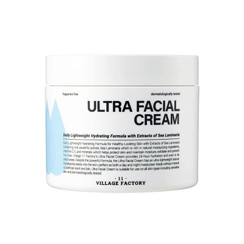Крем для зволоження шкіри обличчя з екстрактом ферментованої ламінарії Village 11 Factory Ultra Facial Cream