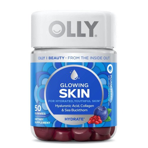 Витамины-желе для красивой кожи с коллагеном и гуалуроновой кислотой OLLY Glowing Skin Gummy