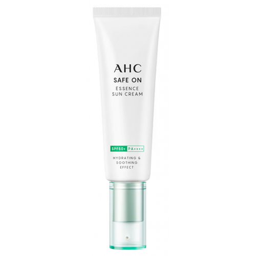 Солнцезащитный крем для лица AHC Safe On Essence Sun Cream SPF SPF 50+ PA ++++, 50 мл 