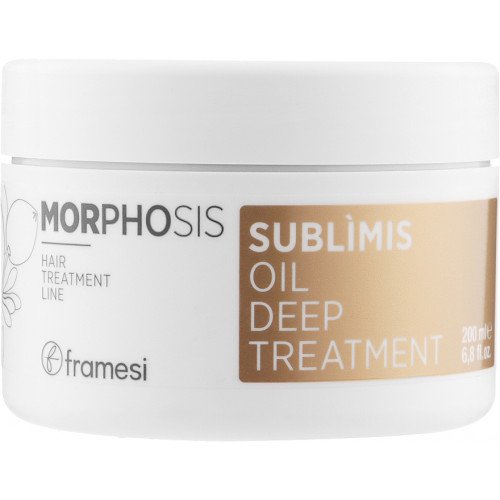 Восстанавливающая питательная маска Framesi Morphosis Sublimis Oil Deep Treatment