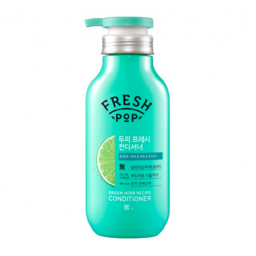 Освежающий кондиционер для нормальных и жирных волос Fresh Pop Green Herb Recipe Conditioner