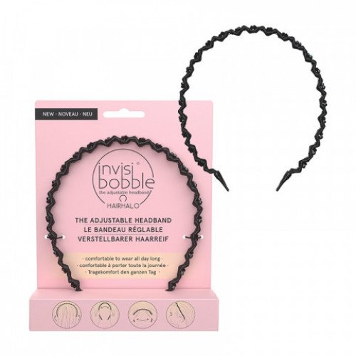 Ободок Invisibobble Hairhalo True Dark Sparkle