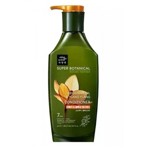 Восстанавливающий шампунь для волос Mise en Scene Super Botanical Abissinian Oil & Ylang Ylang Shampoo