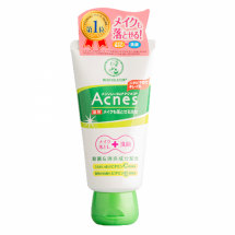 Гель для очищення проблемної шкіри і зняття макіяжу Mentholatum Acnes Makeup Remover