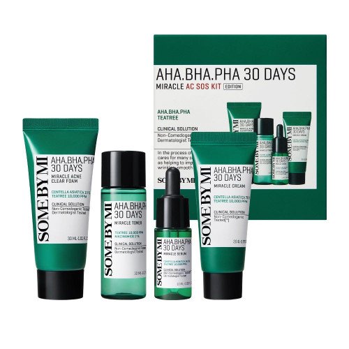 Набор миниатюр Some By Mi AHA-BHA-PHA 30 Days Miracle AC SOS Kit