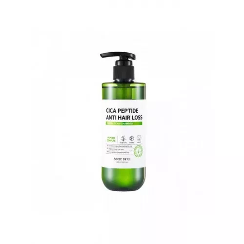 Укрепляющий шампунь с центеллой и пептидами Some By Mi Cica Peptide Anti Hair Loss Derma Scalp Shampoo 