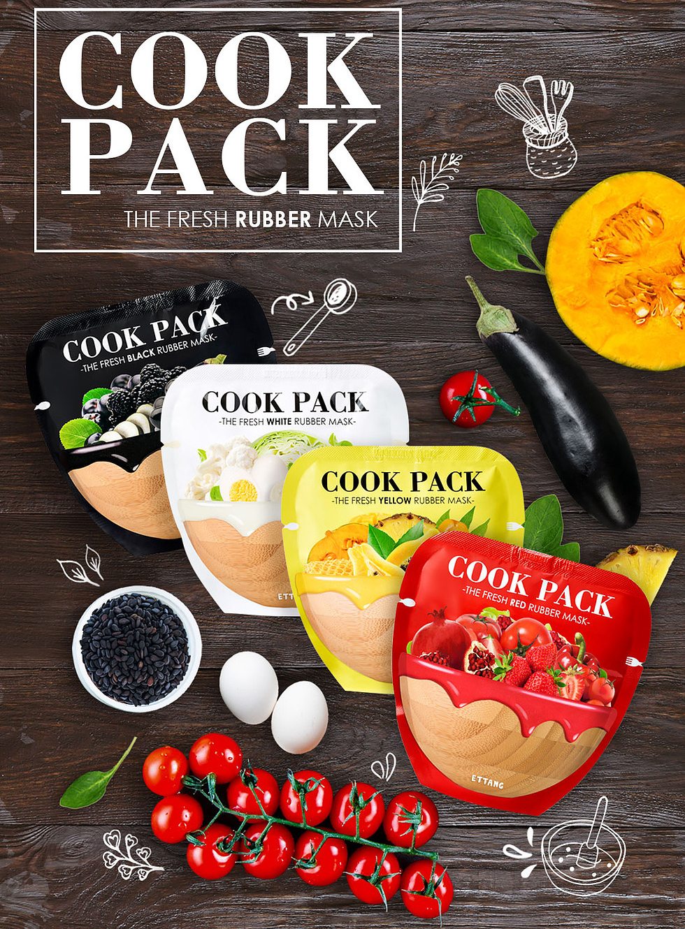 Cook pack. Маска Cooking. Ettang альгинатная маска Cook Pack the Fresh Red Rubber тонизирующая. Как смешать маску для лица Cook Pack Fresh Yellow Rubber Mask. Ettang альгинатная маска Cook Pack the Fresh Black Rubber увлажняющая.