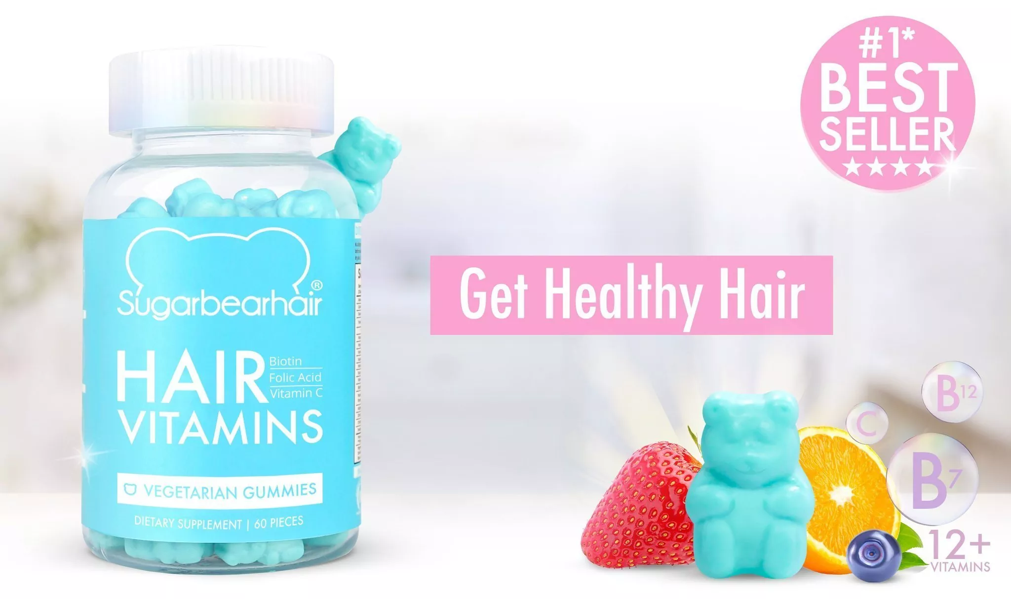 Витамины для волос sugarbearhair hair vitamins